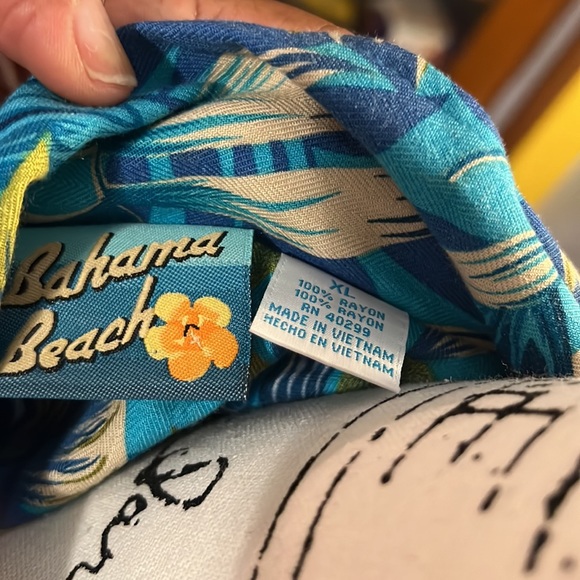 Bahama Beach full length floral  XL dress - Picture 7 of 11